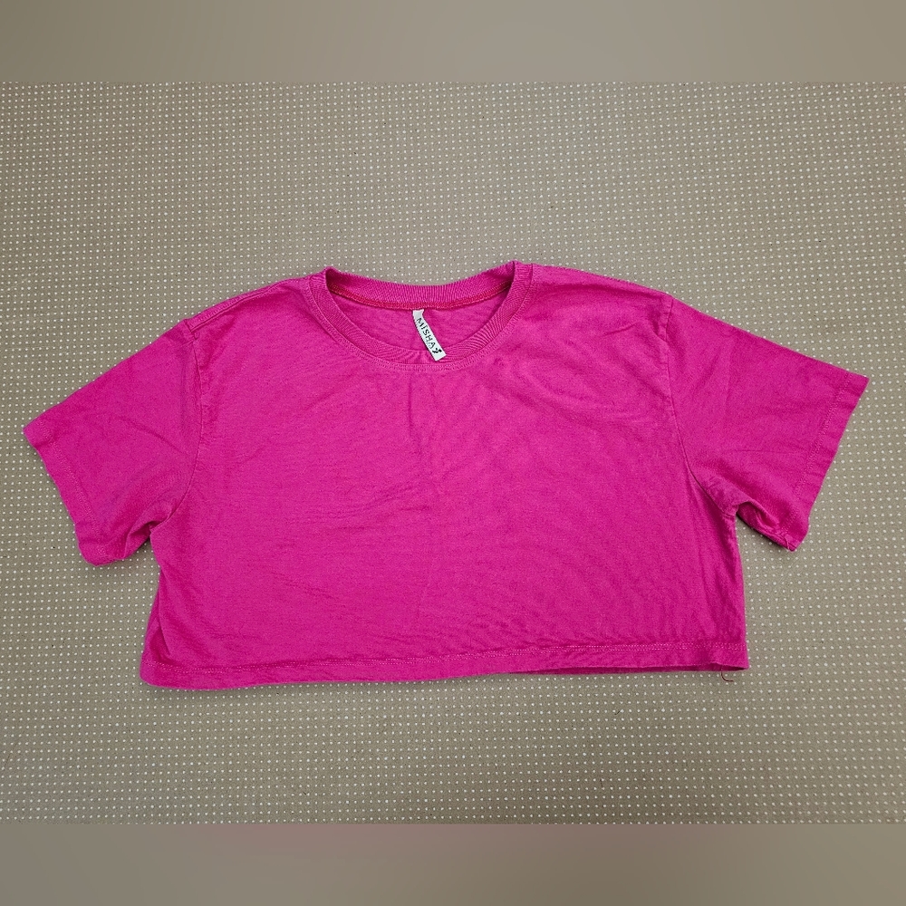 Misha crop top shirt small oversize